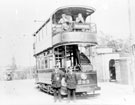 Tram No. 293 at Nether Green Road Tram Terminus