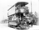 Tram No. 288 (1st one) at Nether Green Tram Terminus