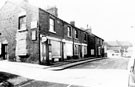 Market Street, Woodhouse, looking up towards War Memorial, hairdressers on left