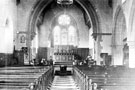 Interior of St. James' Church, Woodhouse, looking towards the East window