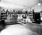 Interior of Woodhouse Co-operative Society Ltd., Branch No. 7, No. 38, Normanton Springs, after-modernization (previously named Handsworth-Woodhouse Industrial Co-operative Society Ltd, Branch No. 7, prior to modernization