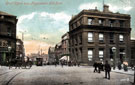 Haymarket from Fitzalan Square, 1895-1915, Old General Post Office, right