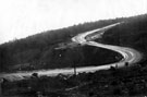 Hathersage Road, shows line of road before improvements