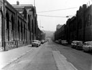 Samuel Osborne and Company Ltd. (left) and Bury and Co. Ltd., steel manufacturers, Regent Works (right), Rutland Road