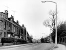 Herries Road opposite the grounds of Fir Vale Infirmary