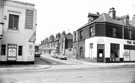 Electricity Sub-Station and Nos. 20, 22, 24 etc., Jobson Road from Infirmary Road showing the Roscoe Casino Bingo Hall (formerly Roscoe Picture Palace Cinema) and No. 13/23, The Sheffield Furnishing Co. Ltd