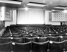 Auditorium of The Odeon, junction of Norfolk Street and Flat Street. Opened 16th July 1956. Closed 5th June 1971 and reopened the following day as a Rank bingo hall