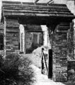 Rustic entrance, Woodthorpe Hall, Holmesfield