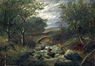 Oil painting of Ewden Bridge, Mortimer Road, Upper Ewden Valley