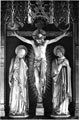 The Crucifixion, from the reredos, the Lady Chapel, Cathedral SS Peter and Paul