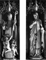 St. Nicolas and St. Mary Magdaline, from the reredos, The Lady Chapel, Cathedral SS Peter and Paul