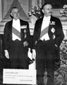 View: s22602 Lord Wavell, left and the Earl of Scarbrough at the Cutlers' Feast, Cutlers Hall