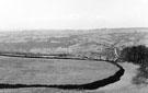 Oughtibridge (in valley) and Worrall (on far left hill), from Holly House