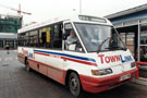 View: s22800 Yorkshire Traction Town Link bus, No. 271 Wombwell, Sheffield Transport Interchange