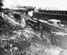 View: s23011 Construction of Arundel Gate at the rear of Sheffield College of Commerce