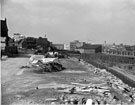 View: s23023 Construction of Arundel Gate looking towards Angel Street