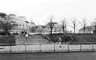 View: s23061 Arundel Gate showing the Town Hall extension (known as the Egg Box (Eggbox))