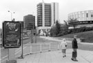 View: s23073 Arundel Gate showing part of the Register Office; Family and Community Services Department, Redvers House and The Tower Office Building