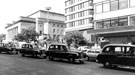 View: s23101 Taxi Rank, Barkers Pool with the City Hall and Fountain Precinct Offices in the background