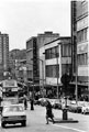 View: s23178 The Moor looking towards Lansdowne Flats showing Robert Brothers, Rockingham House and Nos. 78 - 82 John Atkinson Ltd., department store