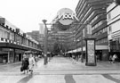 View: s23219 The Moor looking towards the Manpower Service Commission Building from Cumberland Street