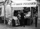 View: s23220 Hot baked potato stall, Moorfoot Market, The Moor