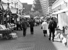 View: s23230 Moorfoot Market, The Moor with the Manpower Service Commission Building in the background 