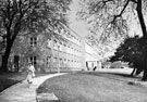 View: s23545 Footpath entrance to the Hallamshire Teaching Hospital from Beech Hill Road