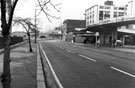 View: s23742 Castle Market goods entrance, Castlegate, looking towards the Alexandra Hotel and Canal Buildings