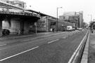 View: s23743 Castle Market goods entrance, Castlegate, looking towards the Magistrates Courts