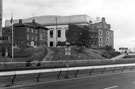 View: s23774 Surrey Street from Arundel Gate showing The Surrey public house originally the Masonic Hall; Central Library and Leader House (right)