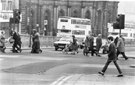 View: s23858 The accident black spot at the Commercial Street junction with High Street and Fitzalan Square