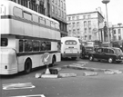 View: s23915 Traffic congestion on the one way system, Fitzalan Square looking towards High Street