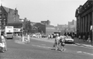 View: s23921 Fitzalan Square looking towards Hyde Park Flats with (right) the General Post Office 