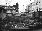 View: s23924 Fitzalan Square awaiting refurbishment looking towards the General Post Offices with the White Building right