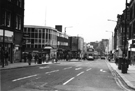 View: s24100 General view of Pinstone Street from Cross Burgess Street looking towards The Moor 