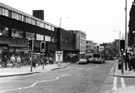 View: s24101 Pelican crossing, Pinstone Street from Charles Street looking towards The Moor 