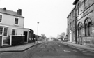 View: s24334 Surrey Place and Eyre Street from Surrey Street with Leader House left and The Surrey public house (formerly The Masonic Hall); No. 2 right