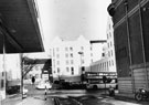 View: s26055 The Grand Hotel from Burgess Street looking across Barkers Pool towards Balm Green