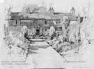 Pencil drawing by G. Hammond Steel of the home of Edward Carpenter, Millthorpe, Derbyshire by 