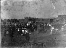 Whit Sing in Carbrook Park, showing Carbrook School