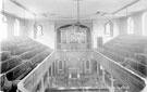 View: t00351 Interior of Norfolk Street Wesleyan Chapel