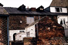 Rear of Nos. 157 - 165, West Street, from Westhill Lane, brick structures in the foreground are the outhouses in the yard