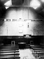 Interior of a Church, most probably, Meersbrook Baptist Chapel, Derbyshire Lane, also used as Seventh Day Adventist Mission Room