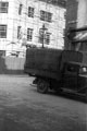 View: t00743 Newly constructed corner walls (damaged during the Blitz) at Walker and Hall Ltd., Electro Works, junction of Howard Street and Eyre Street