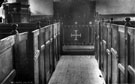 Interior of St James C. of E. Church, Chapel Lane, Midhopestones