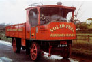 Standard Sentinel Steam Waggon No. 3899, whick worked for 43 years in a South Yorkshire Steel Works