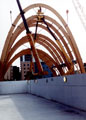 Construction of Winter Garden from Surrey Street