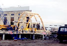 Construction of Winter Garden. Novotel in background