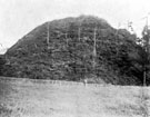 Bailey Hill, High Bradfield, at rear of Church, built by the Normans after the Conquest of 1066